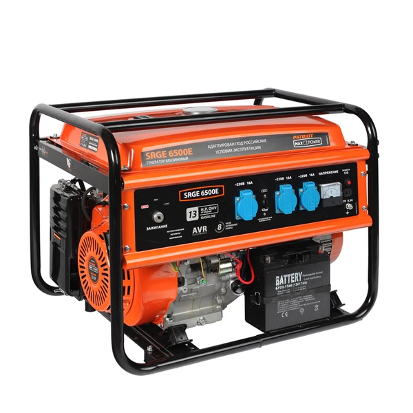 Генератор бензиновый Patriot SRGE 6500E (474103171) 5 кВт