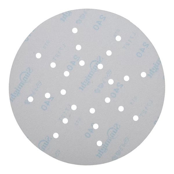 Диск шлифовальный Sunmight Ceramic (78012R3) d225 мм P240 на липучку пленочная основа (3 шт.)