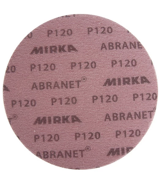 Диск шлифовальный Mirka Abranet d225 мм P120 на липучку сетчатая основа (3 шт.)