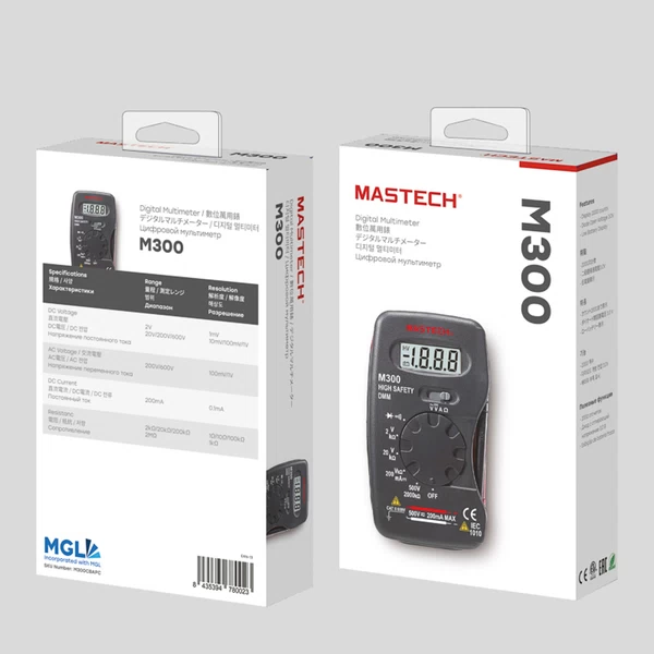 Мультиметр портативный Mastech M300 (13-2006)