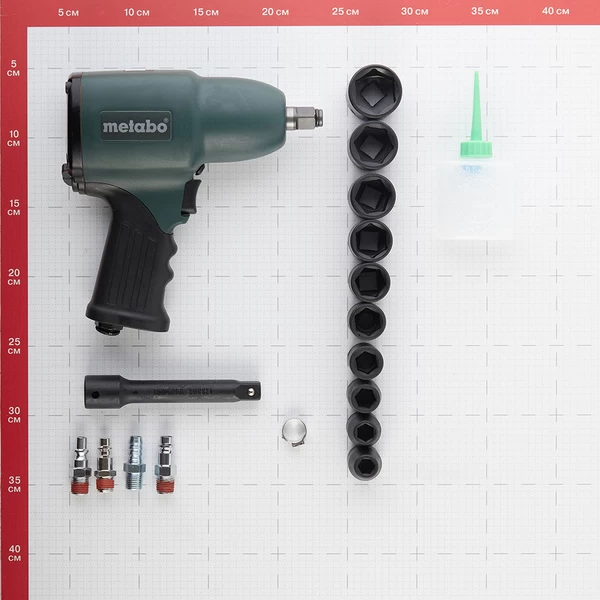 Гайковерт пневматический Metabo DSSW 360 Sеt 1/2 (604118500)