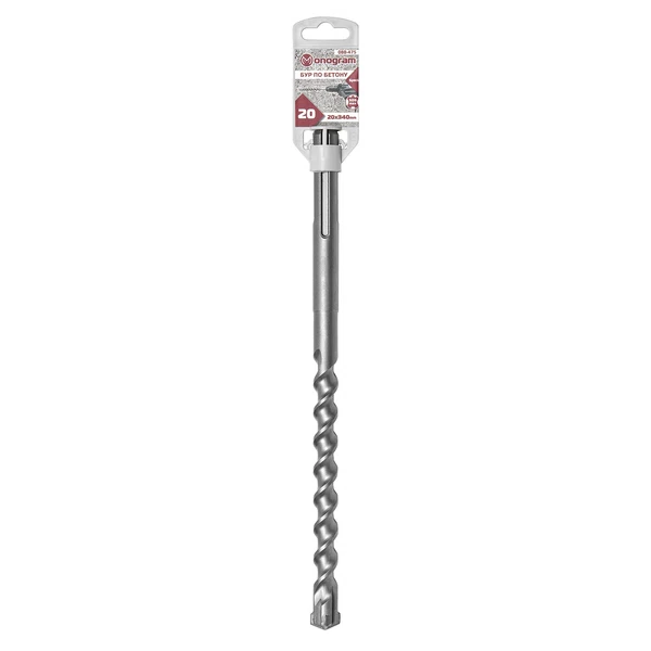 Бур SDS-max Monogram (088-475) 20х200х340 мм