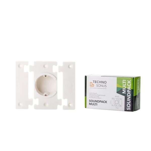 Подрозетник звукоизоляционный SoundPack Multi 53х150х150 мм