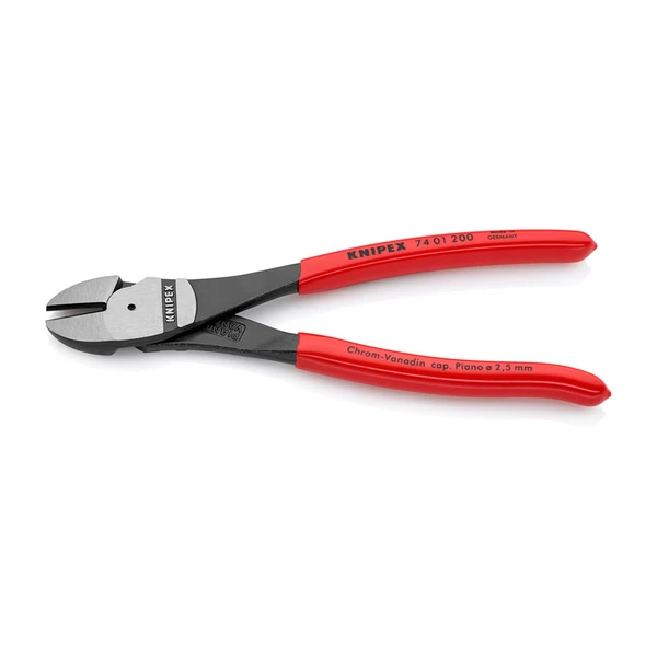 Кусачки боковые диэлектрические Knipex (KN-7401200) 205 мм