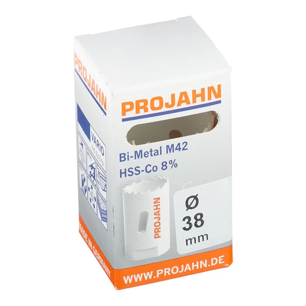 Коронка биметаллическая Projahn Vario (68038) по металлу d38 мм крупный зуб