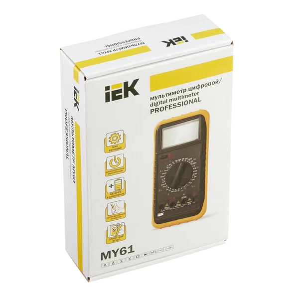 Мультиметр портативный IEK Professional MY61 (TMD-5S-061)