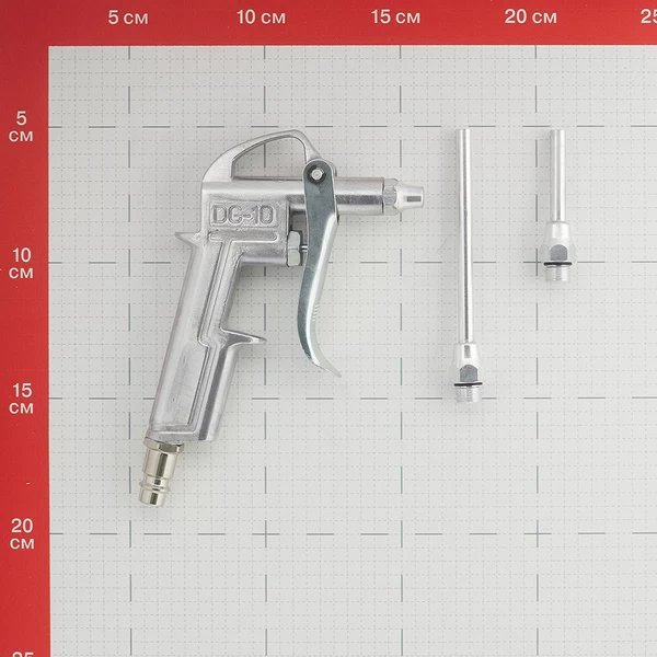 Пистолет пневматический Pegas Pneumatic 1/4 продувочный 3 сопла (5109)