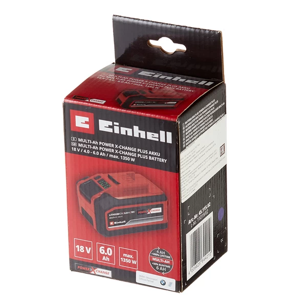 Аккумулятор Einhell PXC Plus (4511502) 18В 6Ач Li-Ion