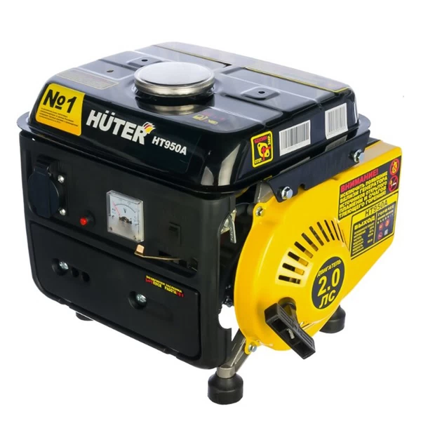 Генератор бензиновый Huter HT950A (64/1/1) 0,65 кВт
