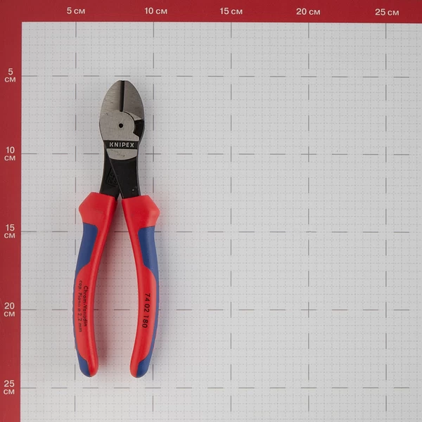 Бокорезы усиленные Knipex (KN-7402180SB) 180 мм