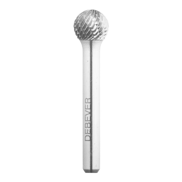 Борфреза сферическая Debever DD 1210/6 D/C по металлу d12 мм твердосплавная