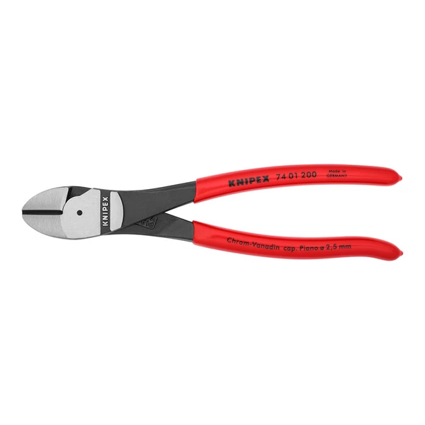 Кусачки боковые диэлектрические Knipex (KN-7401200) 205 мм