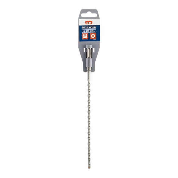 Бур SDS-plus КМ 6х200х260 мм (815725)