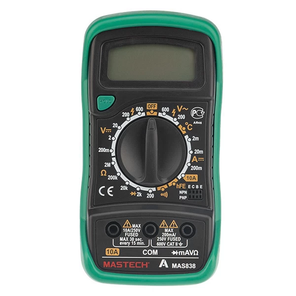 Мультиметр портативный Mastech MAS838 (13-2008)