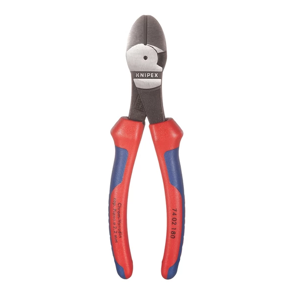 Бокорезы усиленные Knipex (KN-7402180SB) 180 мм