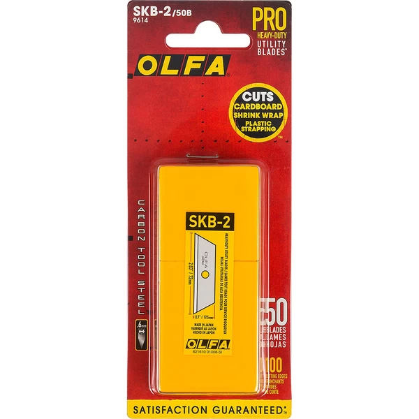 Лезвие для ножа Olfa 18 мм трапеция (50 шт.)