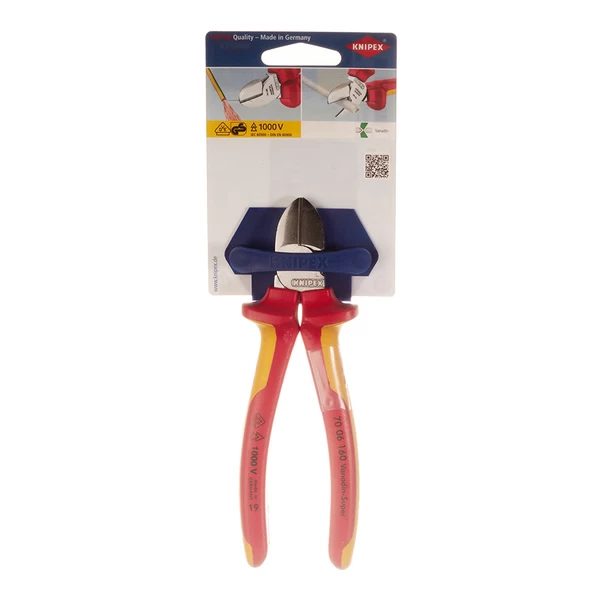 Бокорезы диэлектрические Knipex (KN-7006160SB) 160 мм