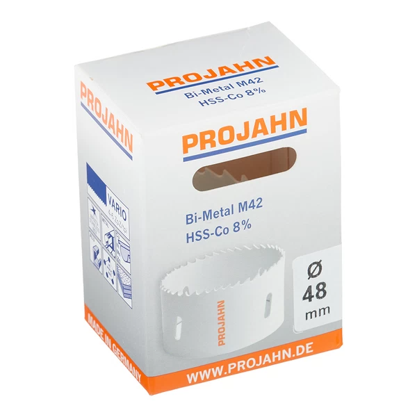 Коронка биметаллическая Projahn Vario (68048) по металлу d48 мм крупный зуб