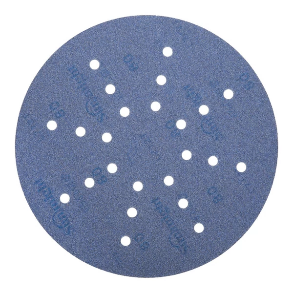 Диск шлифовальный Sunmight Ceramic (78006R3) d225 мм P80 на липучку пленочная основа (3 шт.)
