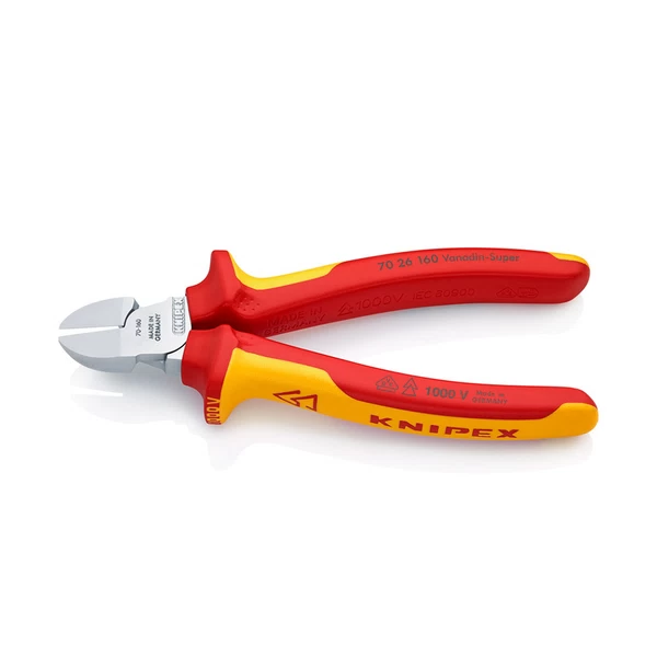 Кусачки боковые Knipex (KN-7026160) 165 мм