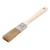 Кисть плоская смешанная щетина деревянная ручка Wenzo Wood 25х12 мм для всех типов ЛКМ на любой основе