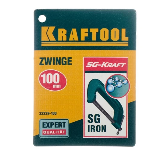 Струбцина столярная Kraftool (32229-100) G-тип 100х50 мм