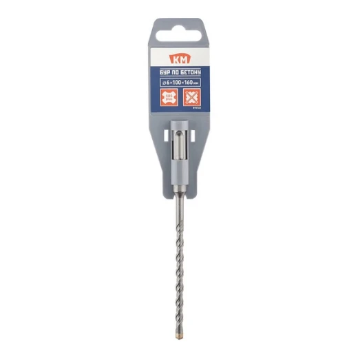 Бур SDS-plus КМ 6х100х160 мм (815723)