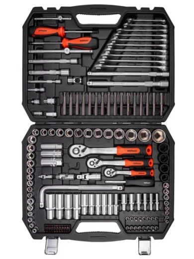 Набор инструментов универсальный AV Steel (AV-011144) (144 шт.)