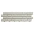 Панель фасадная Tecos Brick work 1140х350 мм сильвер