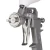 Краскопульт пневматический Pegas Pneumatic 1/4 0,6 л (2707)