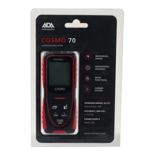 Дальномер лазерный ADA Cosmo 70 (А00429) 70 м