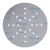Диск шлифовальный Sunmight Ceramic (78012R3) d225 мм P240 на липучку пленочная основа (3 шт.)