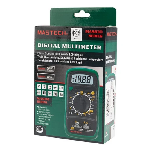 Мультиметр портативный Mastech MAS838 (13-2008)