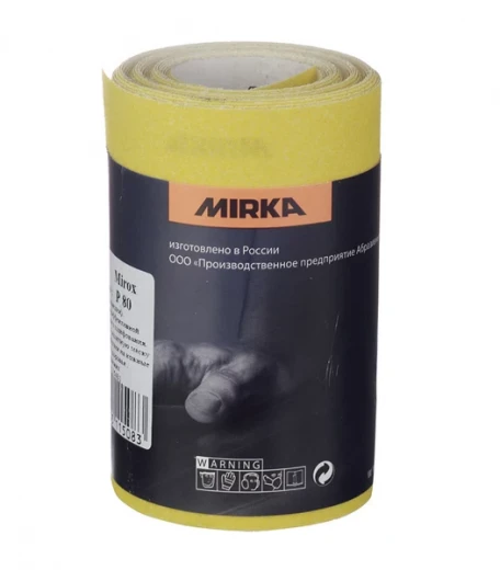 Наждачная бумага Mirka Mirox 115 мм 5 м Р80