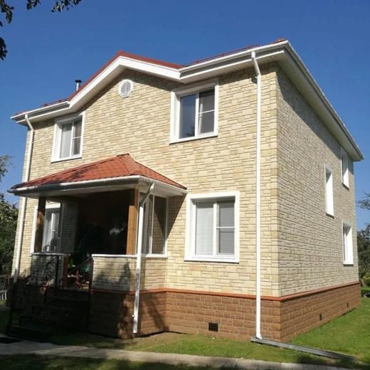 Панель фасадная Docke Burg New 1072х472 мм пшеничная