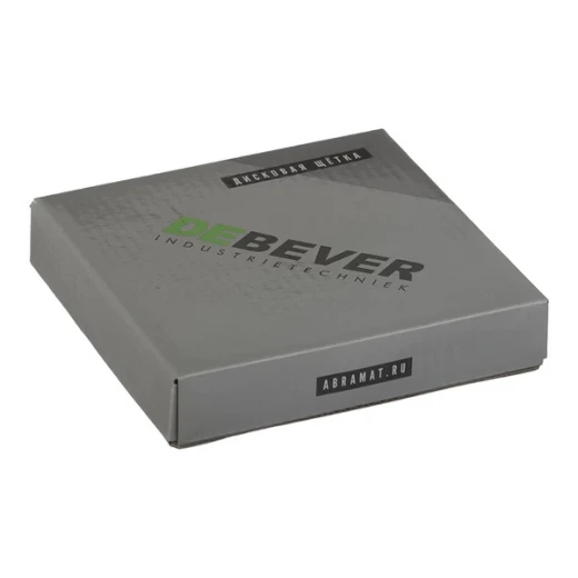 Корщетка для УШМ и УПМ Debever витая жесткая радиальная d125х22 мм сталь