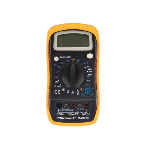 Мультиметр портативный Proconnect MAS838L (DT858L) (13-3022)