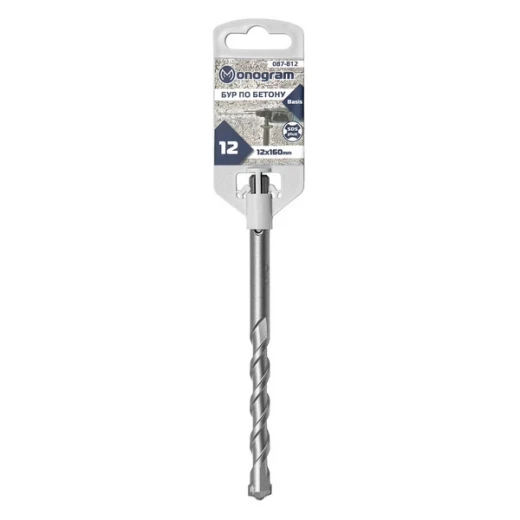 Бур SDS-plus Monogram Basis 12х100х160 мм (087-812)