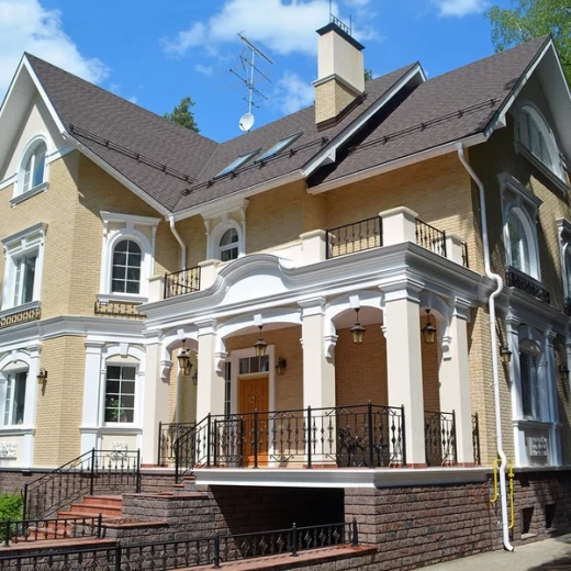 Искусственный камень White Hills Йоркшир темно-коричневый (25 шт.=1,06 кв.м)