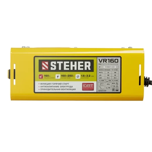 Сварочный аппарат инверторного типа Steher VR-160 ММА