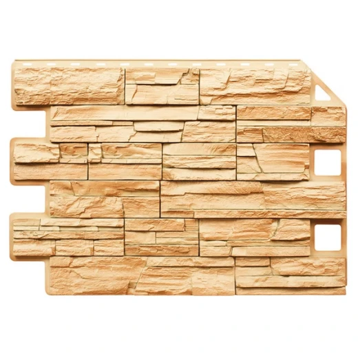 Панель фасадная Royal Stone 905х620 мм буффало
