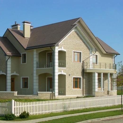 Искусственный камень угловой White Hills Бремен Брик бежевый (38 шт.=2,93 пог.м)