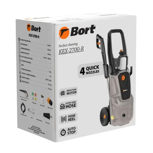 Мойка высокого давления Bort KEX-2700-R 2500 Вт (93416145)