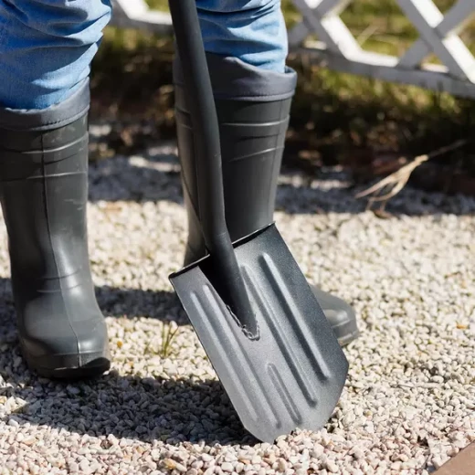 Лопата штыковая Павловская Заря (159001) стальная садовая с металлическим черенком 900 мм