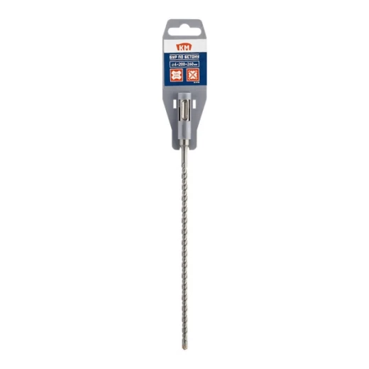 Бур SDS-plus КМ 6х200х260 мм (815725)