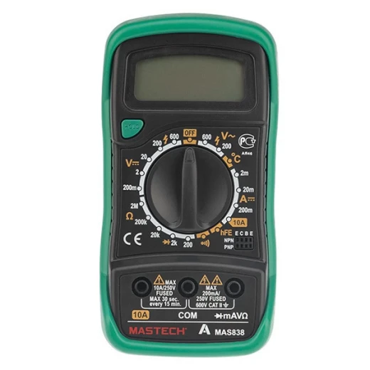 Мультиметр портативный Mastech MAS838 (13-2008)