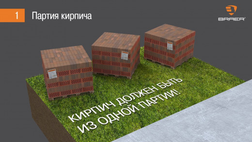 Кирпич облицовочный пустотелый терра Limited М150/200 250х120х65 мм 1NF Браер
