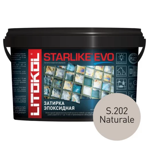Затирка эпоксидная Litokol Starlike Evo s.202 бежевый 1 кг