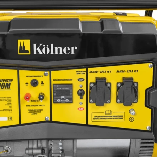 Генератор бензиновый Kolner KGEG 7500М (кн7500м) 7 кВт