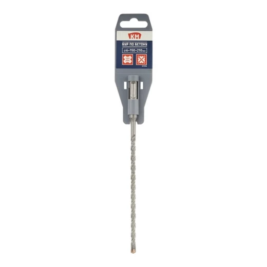 Бур SDS-plus КМ 6х150х210 мм (815724)